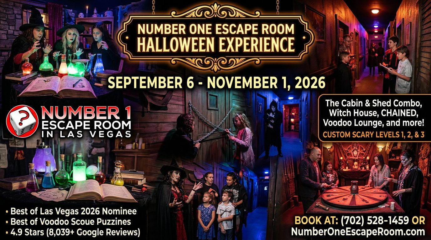 The Best Halloween Escape Room Near Henderson, NV